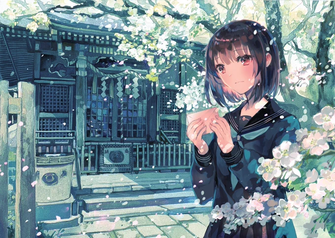 女学生創作もよろしくお願いします…? #誰か優しい人が拡散してくれてフォロワーさんが増えるらしい 