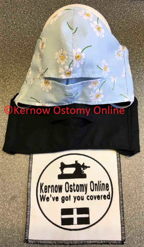 LHBodybeautiful's tweet photo. couple of my open back masks with filters made and supplied #facemask #facecovering #kernowostomyonline #protectyourself #protectthenhs ©Kernow Ostomy Online https://t.co/9HGn4lbaXg
