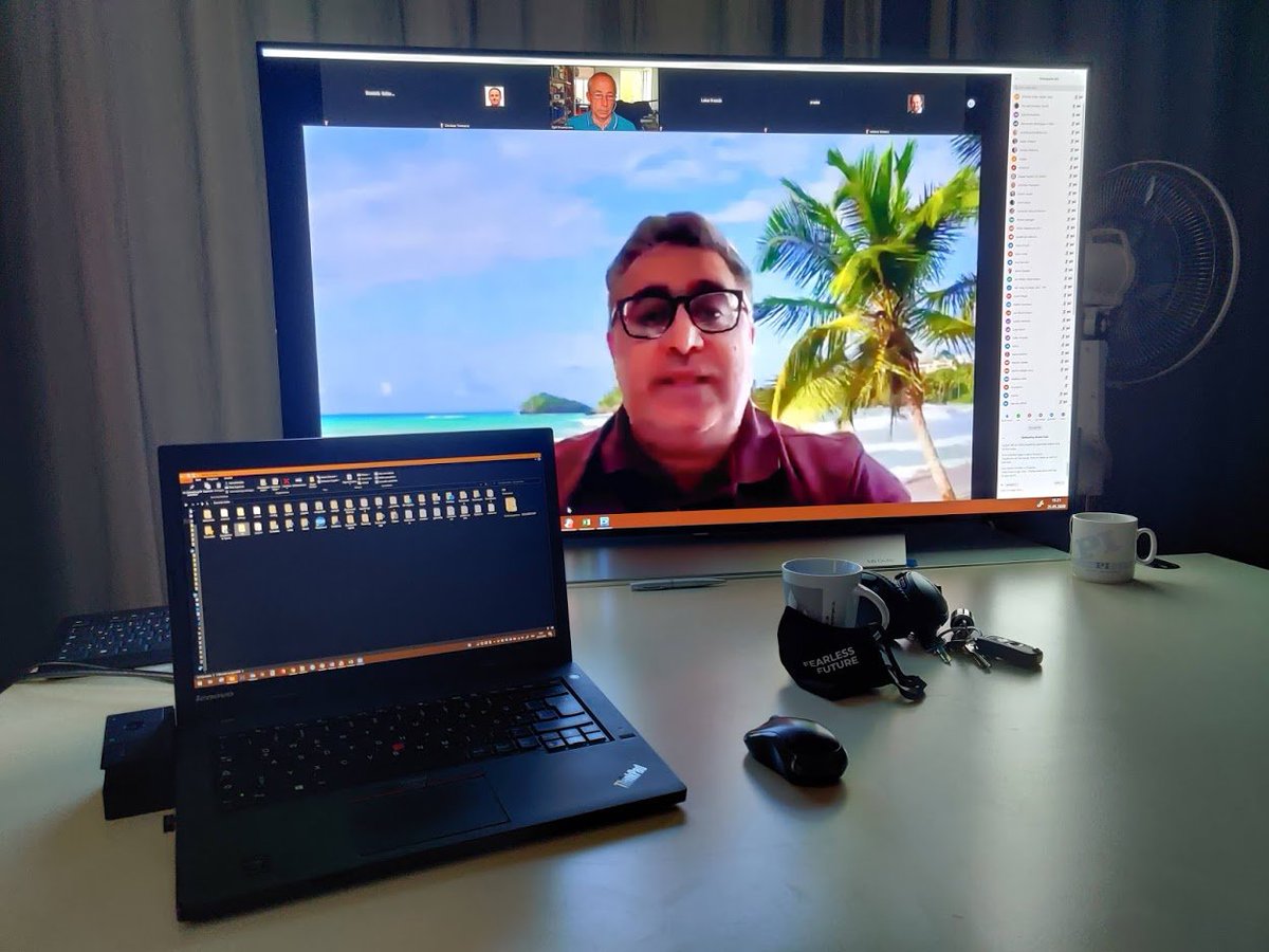 avt_imt's tweet photo. Right now, most of our members attend the annual #Qualinet meeting of the european #QoE community via @zoom_us. Pretty unusual but still very interesting! https://t.co/ZuBcAfVm29