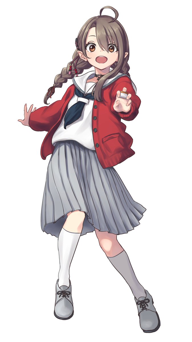栞桜ちゃんの牌の持ち方修正 てんくす G9 ジーク のイラスト 栞桜ちゃんの牌の持ち方修正 てんくす G9 ジーク のイラスト
