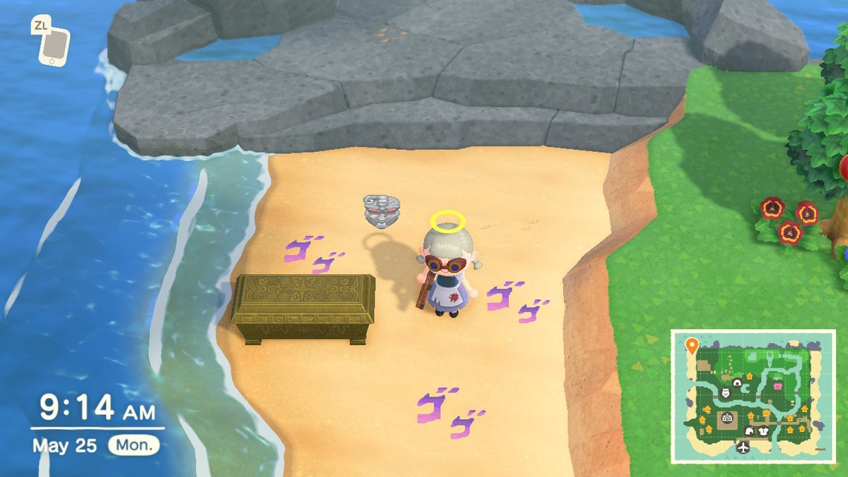 hchokanson1's tweet photo. Menacing design not mine #jjba #AnimalCrossing #ACNH #NintendoSwitch https://t.co/Aoay3isvVr