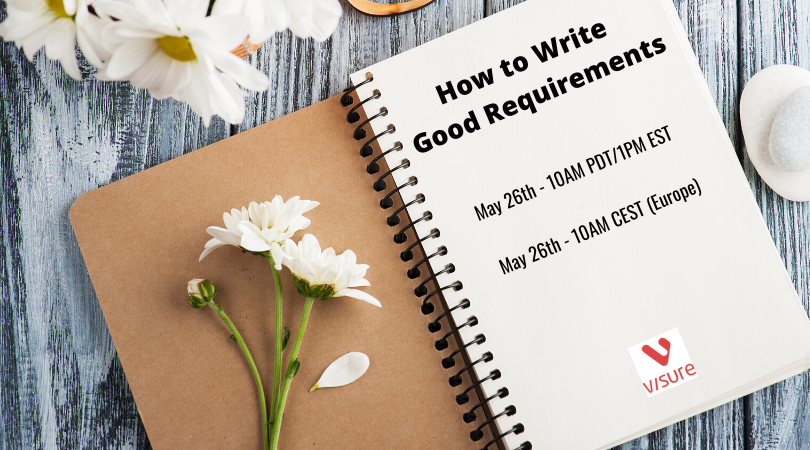 IIBA's tweet photo. Learn how to write good requirements in this FREE training by @VisureSolutions. Book your spot: https://t.co/qxNKdXQPv3
#Requirements #RequirementsManagement #BusinessAnalysis #BusinessAnalysisRequirements #baot https://t.co/LAcb3MFyNt