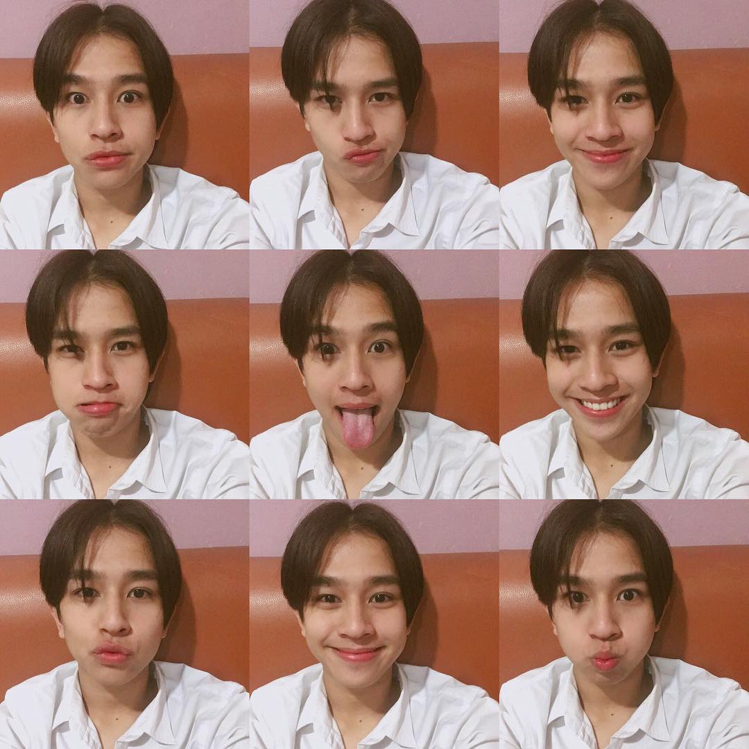 will send you selfie(s) like this   #เจ้าแก้มก้อน