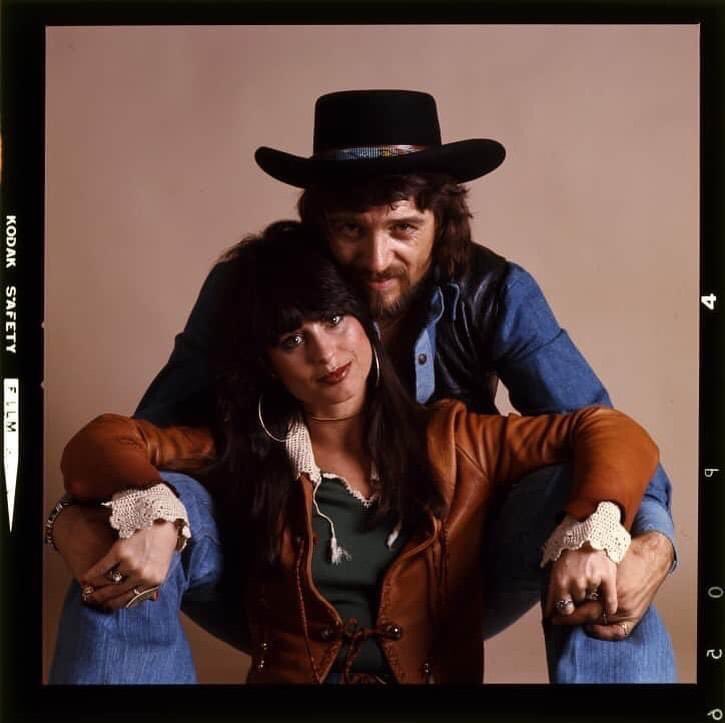 Happy 77th birthday Jessi Colter  pictured here with Waylon Jennings 