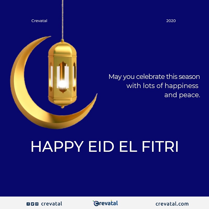 crevatal's tweet photo. From all of us @Crevatal, happy celebration to you and your family.

#EidMubarak #EidElFitri #happycelebration #crevating #Crevatal https://t.co/Ok6FhrKOhV