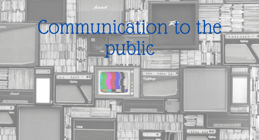 IPRHelpdesk's tweet photo. On communication to the public: Our brand-new #IPSentinel blog post sheds some light on recent cases and practical examples of the role of #copyright in the protection of literary and artistic creations!
https://t.co/Iu89phj0yJ https://t.co/PcJUVdn9UK