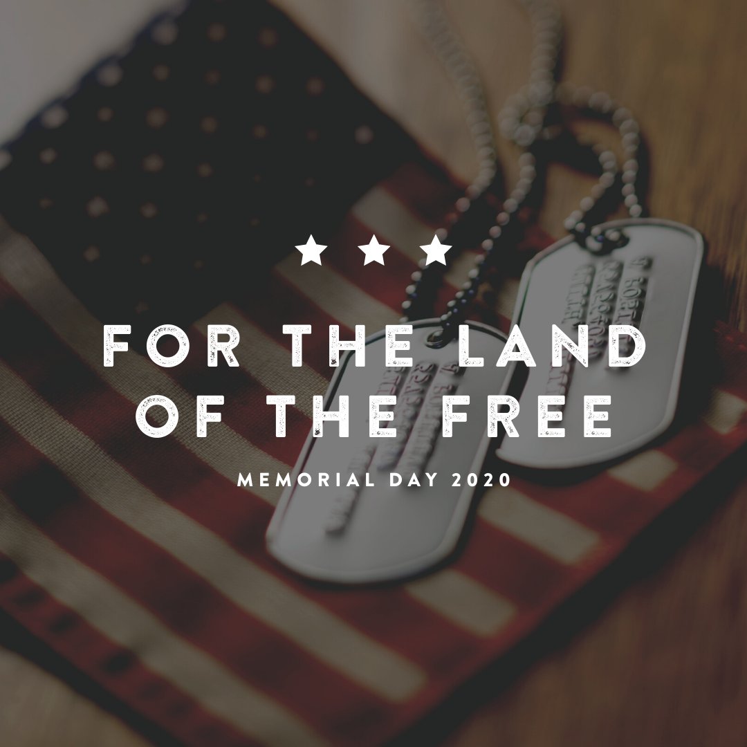 Today, let us pray for and remember those who bravely gave it all, so we can have it all. 🙏
Who are you lifting up in prayer this Memorial Day?