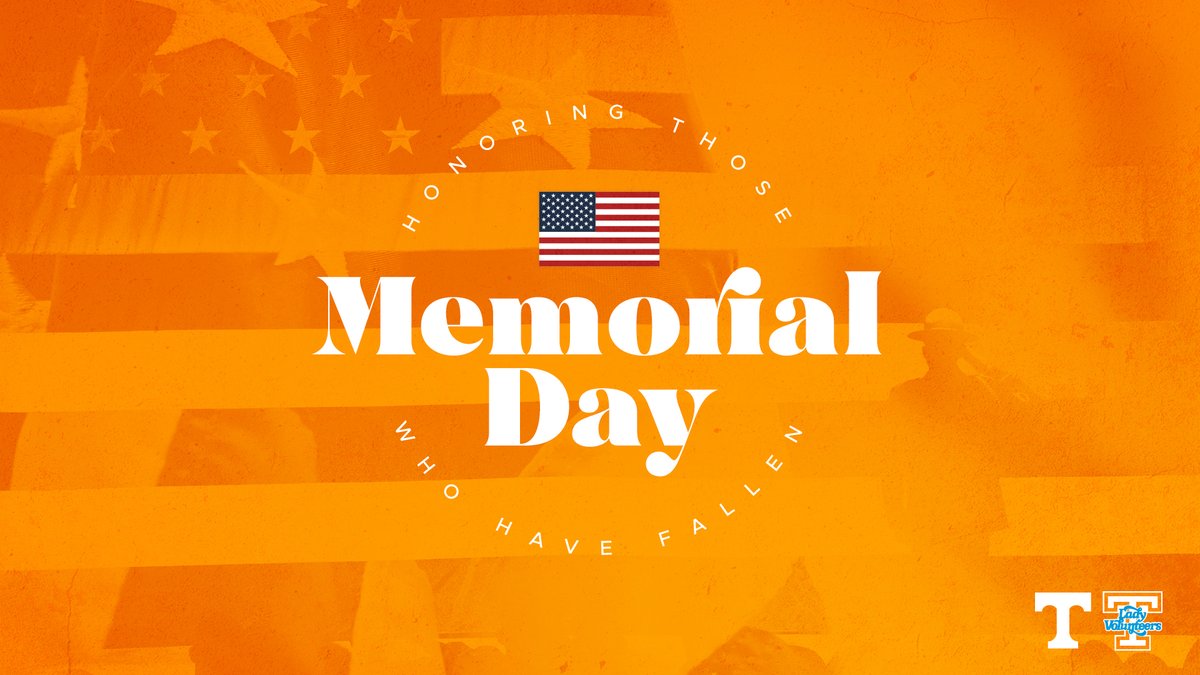 Vol_Sports's tweet photo. Remembering those who gave their lives defending this great nation

#MemorialDay https://t.co/WE7iiClHiS