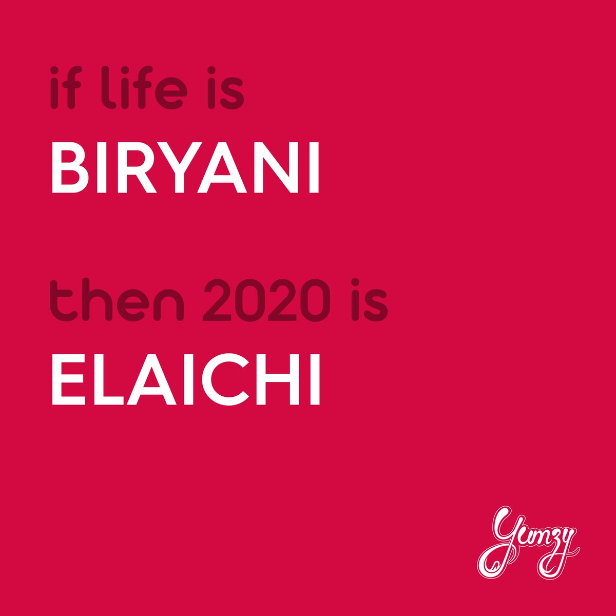 Theyumzyapp's tweet photo. Biryani is heaven till we bite into the ELAICHI! 
Agree?
Tag friends who can relate! 

#HyderabadFoodies #FoodiesofHyderabad #ChennaiFoodies #BangaloreFoodies #FoodiesofChennai #FoodiesofBangalore #Foodmemes #Memes #MemesofIndia #IndianFood https://t.co/ZGeyhl1oIM