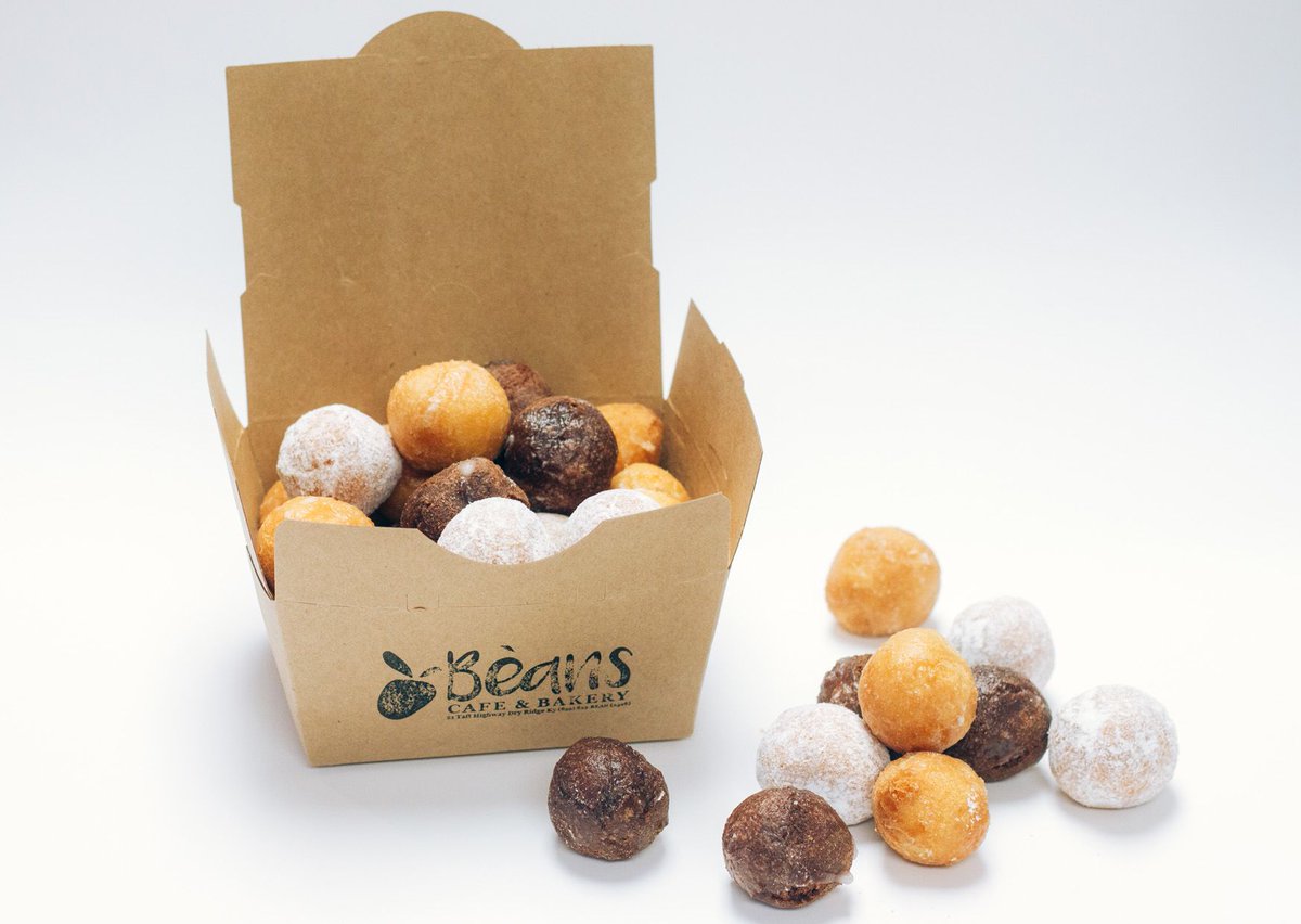Our Daily Deals are back!!! Enjoy 10 FREE Bean Bite donut holes with any drink purchase, all-day Monday! 🙌