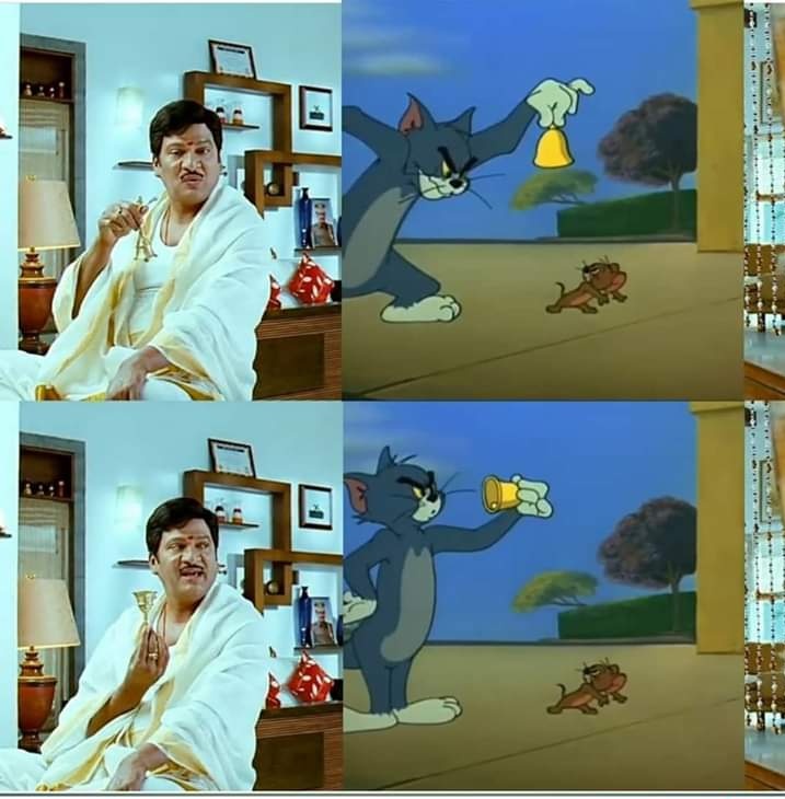 salmanraaju's tweet photo. Ippudu guruji tom jerry cartoons ni kooda copy kottadu antaraa https://t.co/neQiCF09Pn