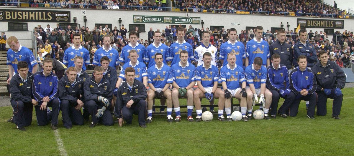 UlsterGAA's tweet photo. 🗓 #OnThisDay 25th May 2003

@AontroimGAA held on to beat @CavanCoBoardGaa 
 with a 2-09 to 1-10 quarter final victory in @CasementPark 

There were 3 palmed goals on the day - 2 for Darren O'Hare and Antrim with Dermot McCabe's reply for Cavan.

#USFC https://t.co/Y1jX3wKJR2