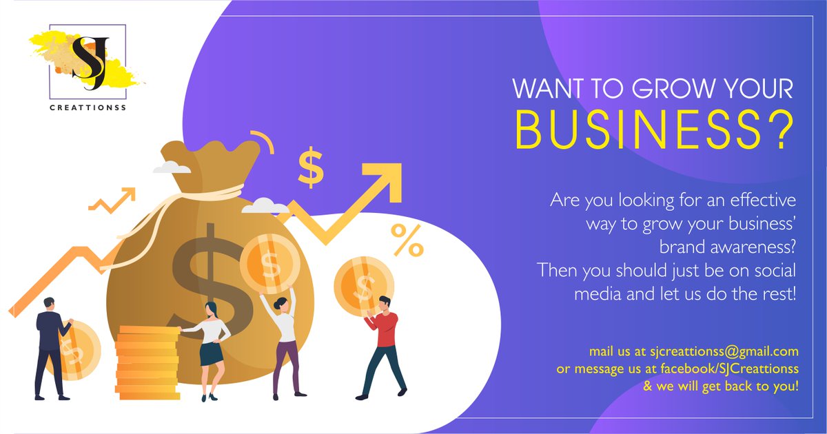 SJCreattionss's tweet photo. Nearly half the world is online today. This brings lots of opportunities to help your #business grow.Find out what opportunities exist, and how #SocialMediaMarketing could help your business grow!
Contact us at sjcreattionss@gmail.com
#DigitalMarketing #MakeinIndia #SjCreattionss https://t.co/r00phlsgCE