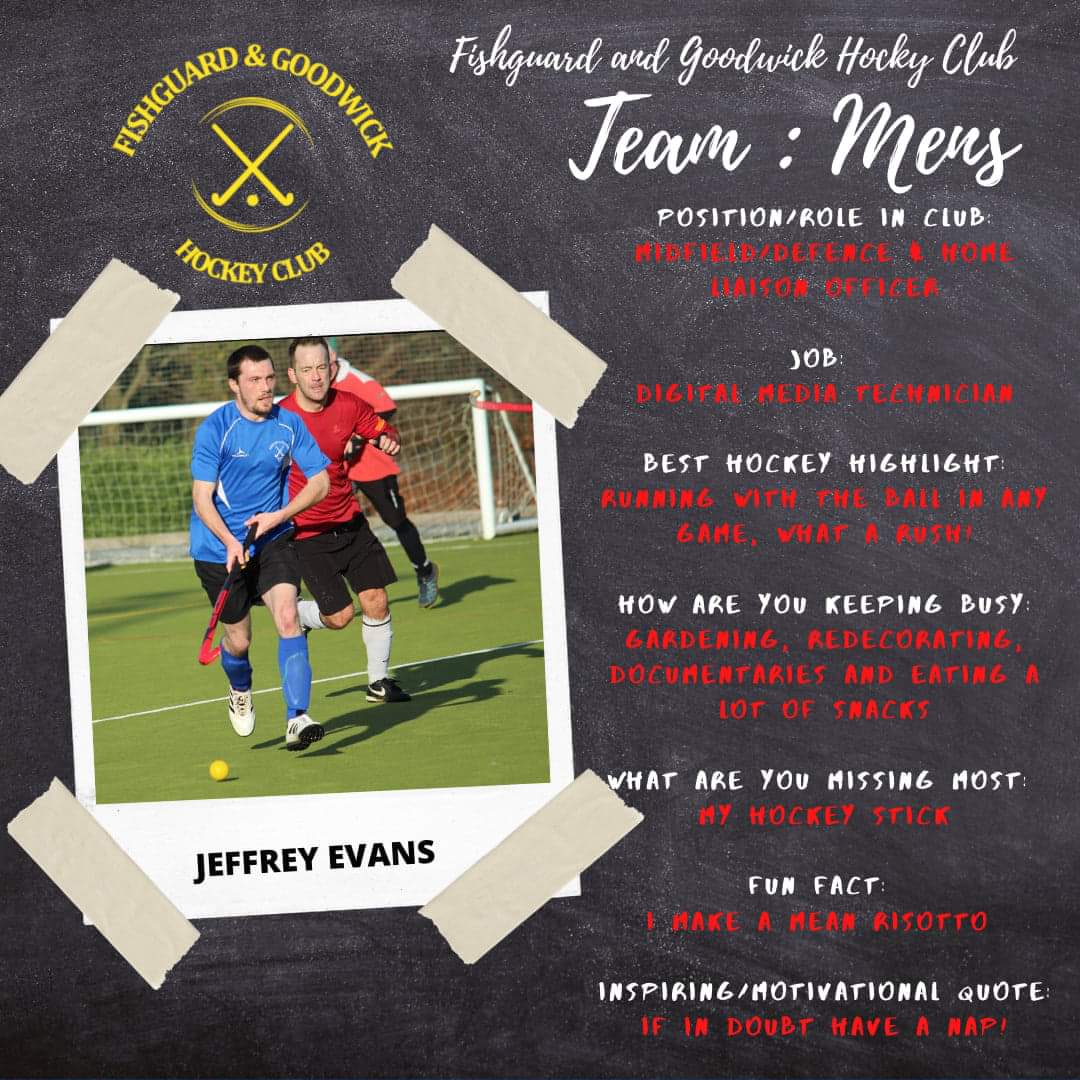 Our big announcement is coming later on today so please keep an eye out for it! 

But in the mean time the profile for today is Mr versatile himself : Jeffrey Evans!