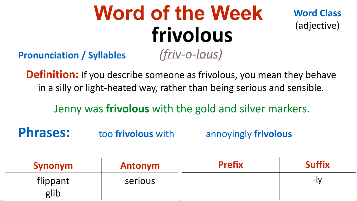 Examples Of Frivolous slander-defamation