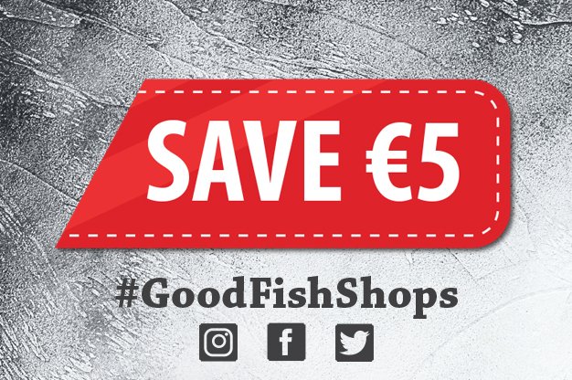 GoodFishCo1's tweet photo. Hope everyone is having a great Monday!😁
We're starting this week off with another amazing SAVE €5 offers! 
Cod Fillet 9.95/kg SAVE €5
Irish Monk Tail 12.95/kg SAVE €5
Irish John Dory 7.95/kg SAVE €5
With prices like these how could you resist..!!😋
#goodfishshops #freshfish https://t.co/7om8IIPRcD