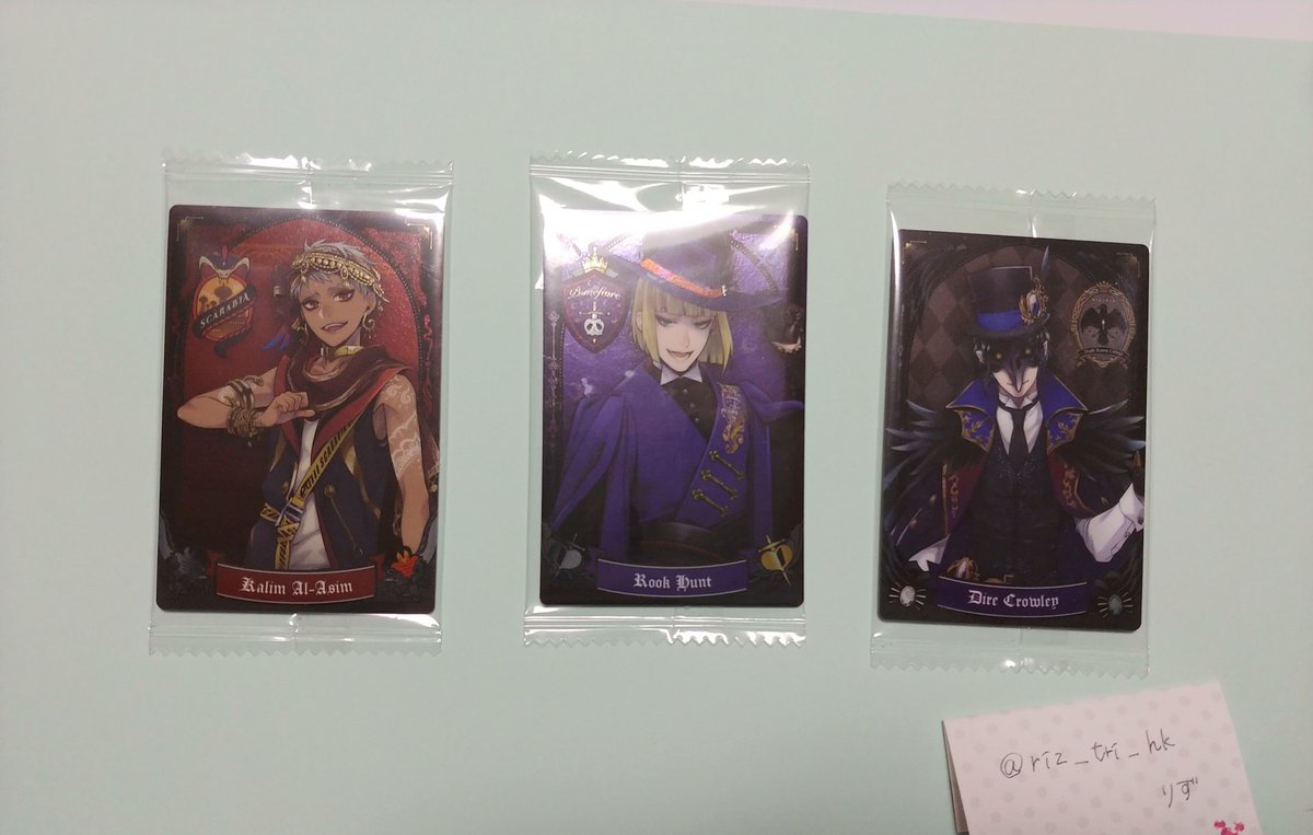 riz_tri_hk's tweet photo. 【交換】
ツイステ ウエ���ース
譲 →カリム、ルーク、クロウリー

求 →エース

郵送希望です。
ツイフィ読まなくても大丈夫です。
検索からでもお気軽にお声がけください。 https://t.co/thS9b2ijPE