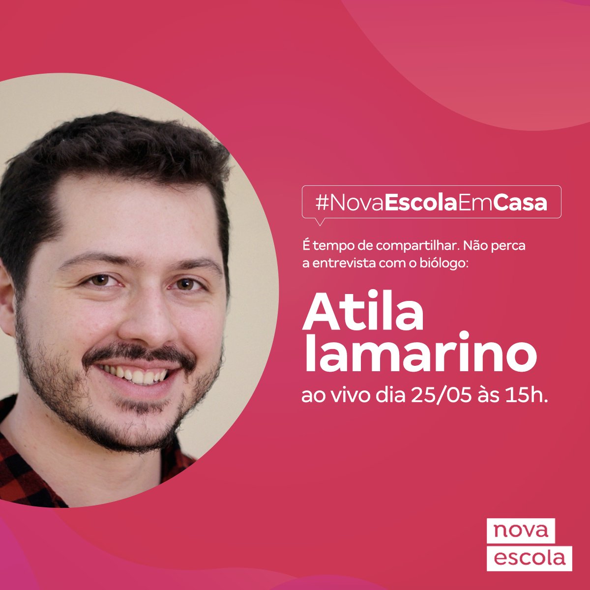 oatila's tweet photo. Hoje, 15h, tem conversa na @novaescola sobre educação e internet, falando sobre como usar vídeos e material online em aula e como colocar os alunos para produzir  https://t.co/Q9jMKiMkb6 https://t.co/1WLR7P19Vg