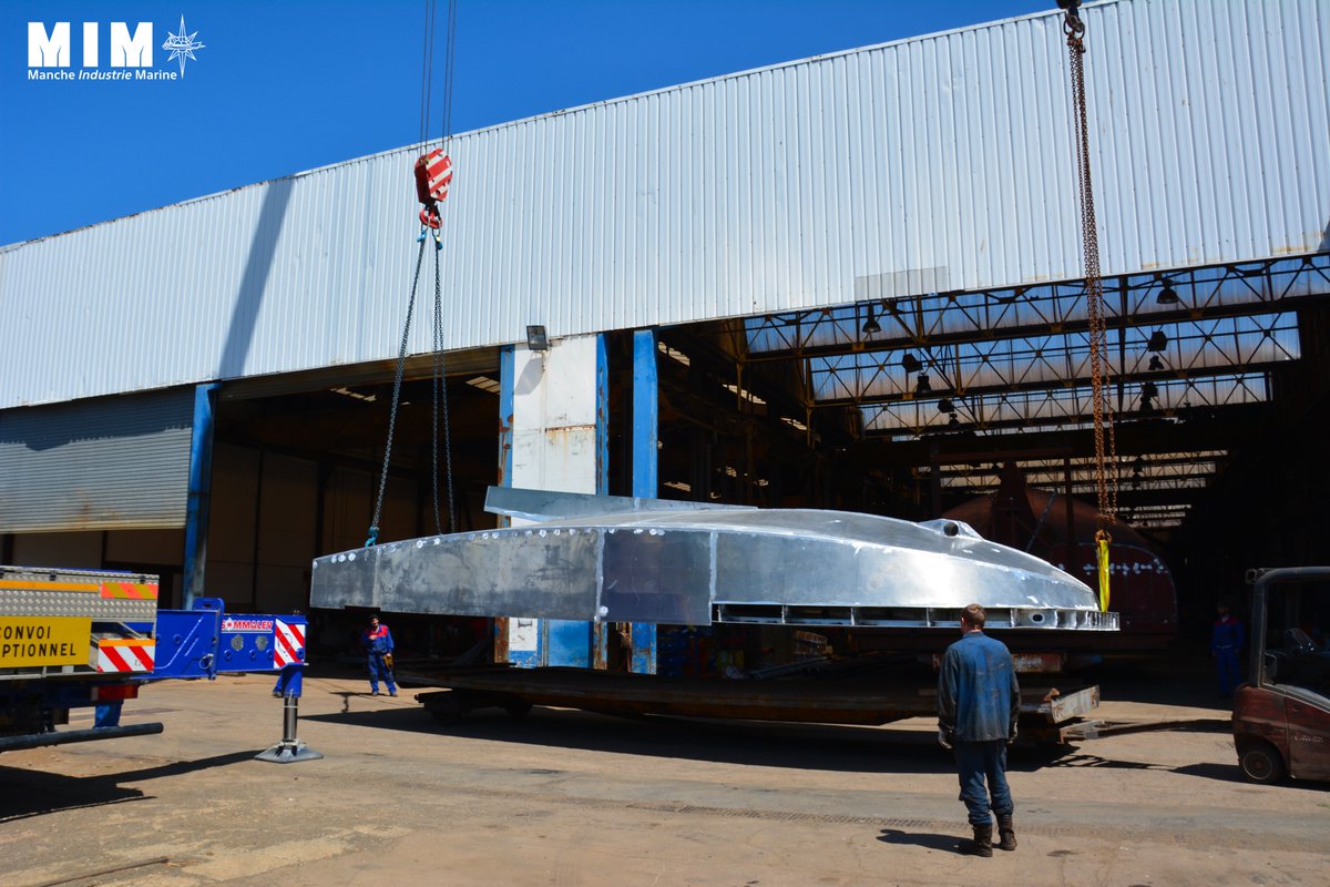 Mim_dieppe's tweet photo. [Projet en cours - Bateau école 🛳]
Ça avance sur le projet du Bateau école ANITA CONTI ! Nous travaillons actuellement sur le retournement de la coque, en direct de nos ateliers @dieppefr ! Du nouveau pour bientôt, restez connectées 🙏

coucou @NLanglois76 , @sebastienjumel https://t.co/J7FgHmWtbE