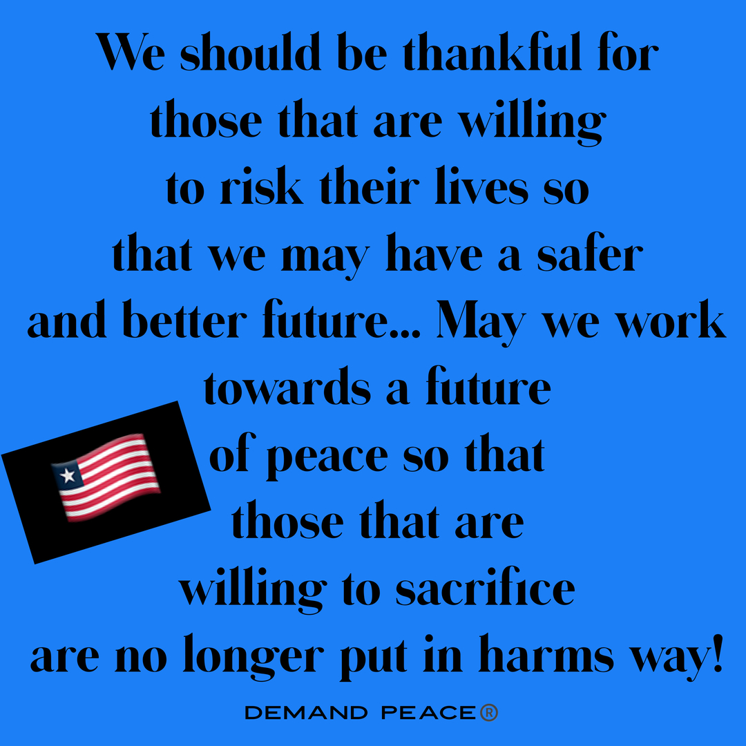 demandpeacenow's tweet photo. Happy Memorial Day! #DemandPeace✌🏼 #ChangeTheDialogue #BeKind #FollowYourHeart #JoinTheMovement #EnjoyTheJourney #WorldPeace #PeaceBeginsWithin #FindYourPeace #ShareThePeace #LiveLoveLaugh #ChangeTheWorld https://t.co/QmVw9GbRZQ