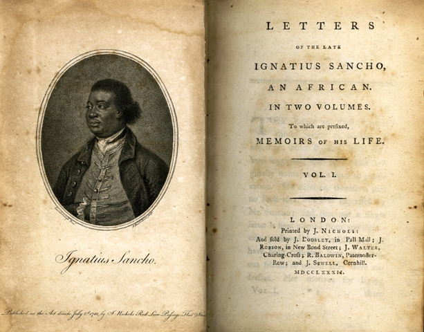 In a letter to young Jack Wingrave, one of his protégé, Sancho noted of the fate of the African:"I say it is with reluctance, that I must observe your country’s conduct has been uniformly wicked in the East–West Indies–and even on the coast of Guinea.