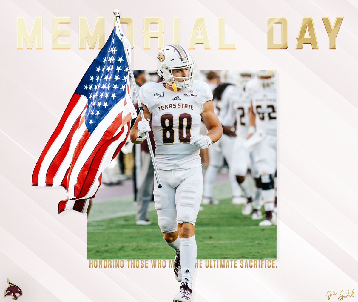 Today, we remember and honor those who have made the ultimate sacrifice for our country. #MemorialDay #EatEmUp