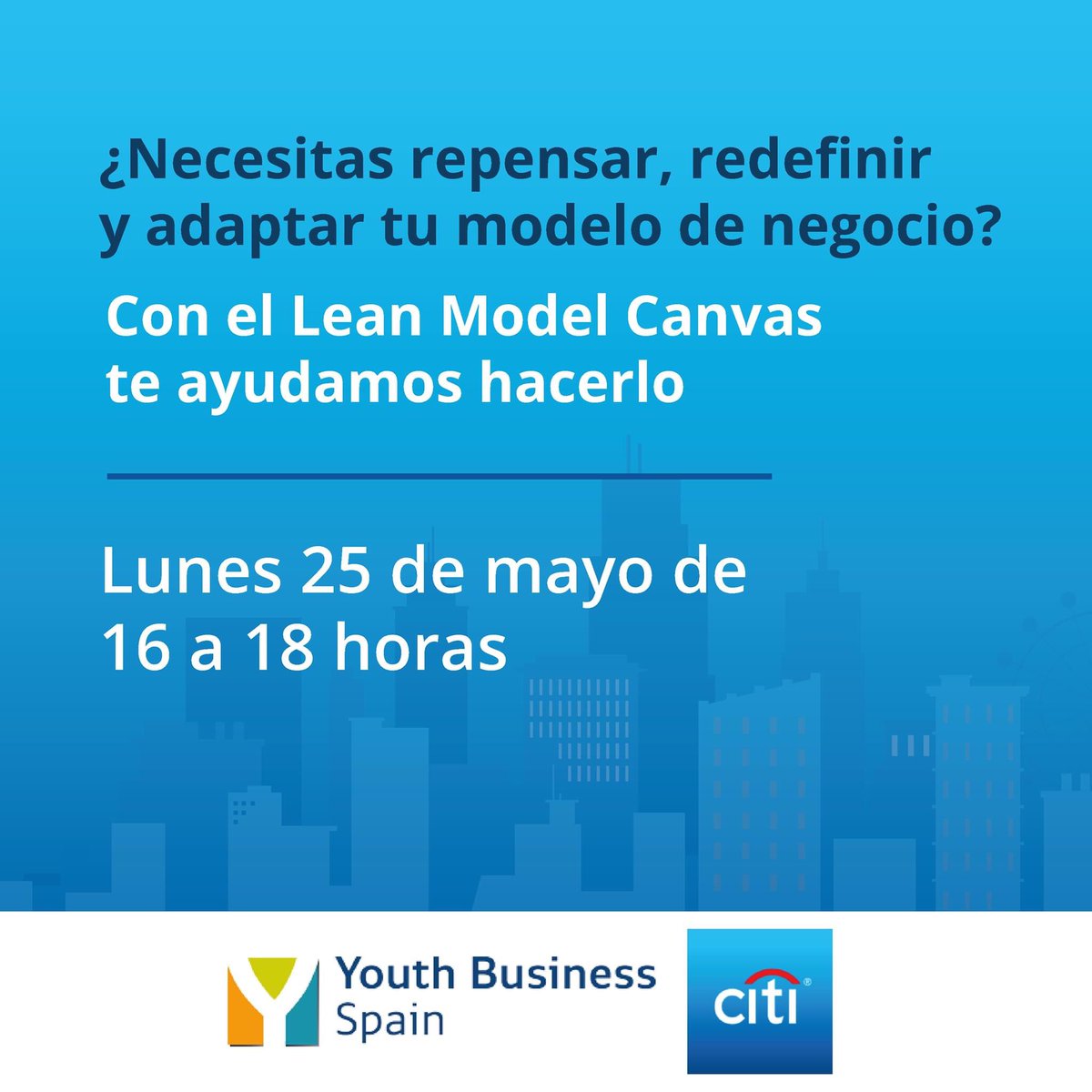 laquedijono's tweet photo. Empezamos en unos minutos con más de 130 participantes, una nueva sesión de formación de @ybspain y @Citibank para repensar, redefinir y adaptar tu modelo de negocio 

#businessmodelcanvas #adaptatunegocio #modelcanvas #emprender #ybs https://t.co/nNFAcoXnUM