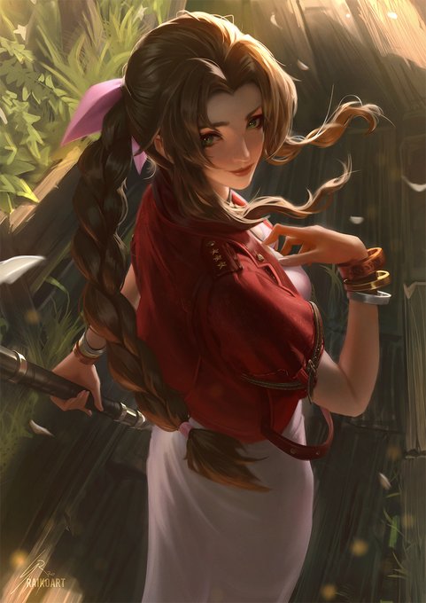 Aerith~ #FF7R https://t.co/NklnsvSCSM