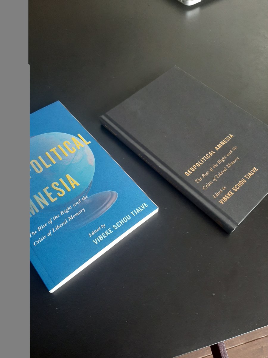 vibeke_tjalve's tweet photo. Our book on the rise of the right and the crisis of liberal memory is finally out! Editing the chapters of this brilliant cast of contributors was a treat: https://t.co/P51hLLis8t https://t.co/FgY94yhlQG
