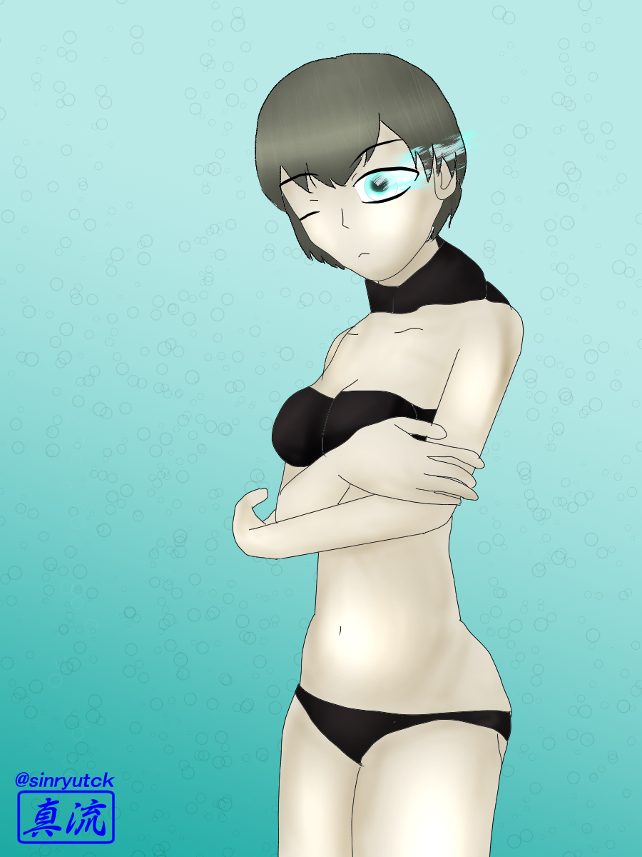 艦これ たまには深海側も とリ級で 海の中にいる奴らにはコロナとかはあんまり関係なさそ 真流提督 8 15榛名ケッコン日のイラスト