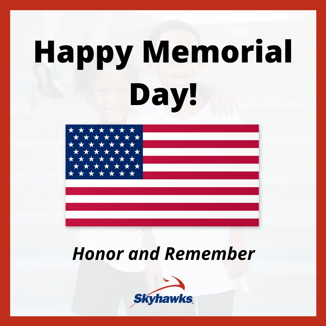 SkyhawksMA's tweet photo. This #MemorialDay, we remember the men and women who have given their lives in service to our country. 💗 https://t.co/QAiJW8JXLr