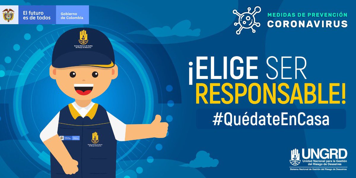 Al quedarte en casa evitas que el virus se propague, de esta manera cuidas de ti y de tus familiares. #QuédateEnCasa