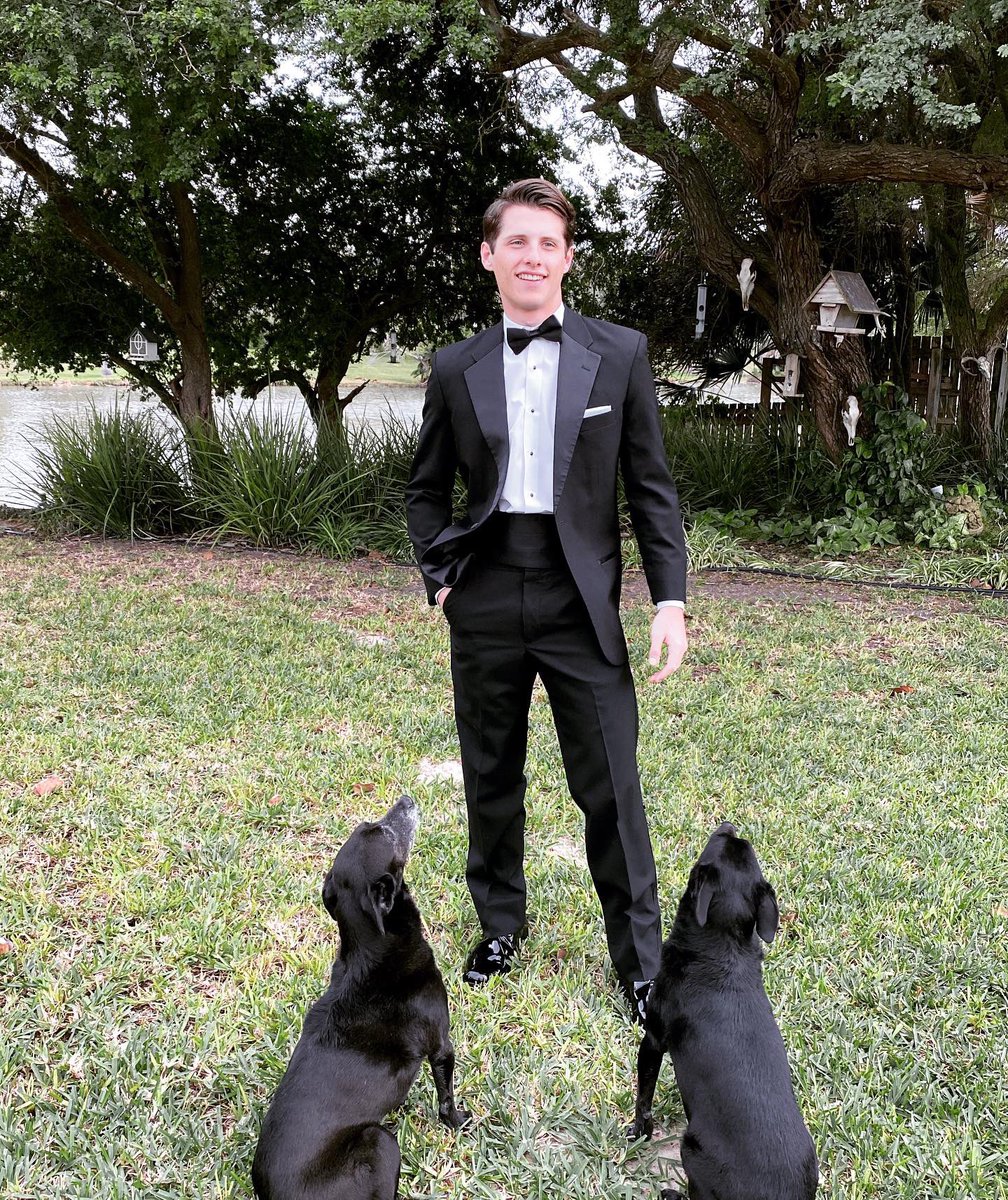 VilmaWolfe's tweet photo. My son, Daniel Tomas Wolfe, is a HS senior who will not experience a traditional graduation. His role model behavior, strong work ethic &amp; involvement helped him fulfill his dream &amp; will attend UT Austin McCombs Business School... just like his big sister Tatiana! @RobinMeade https://t.co/RByC4eAeJC