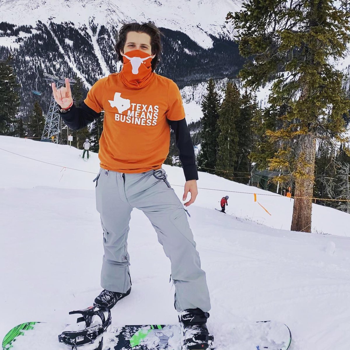 VilmaWolfe's tweet photo. My son, Daniel Tomas Wolfe, is a HS senior who will not experience a traditional graduation. His role model behavior, strong work ethic &amp; involvement helped him fulfill his dream &amp; will attend UT Austin McCombs Business School... just like his big sister Tatiana! @RobinMeade https://t.co/RByC4eAeJC