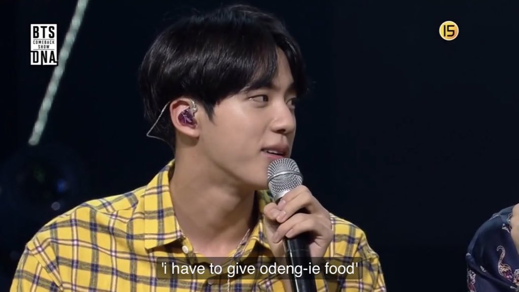 “i have to give odengie food”