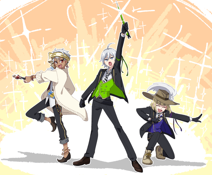我らボイドショット光属性!!!
#ツイステファンアート 