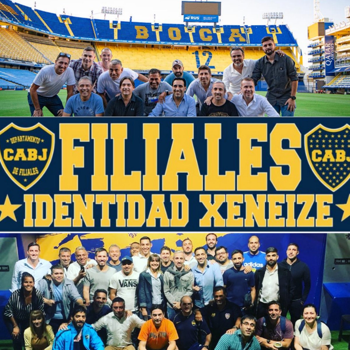 Las filiales somos  parte de la bombonera , por eso se viene un regalo muy especial para que guarden para siempre 
Nunca estará sola...💙💛💙
