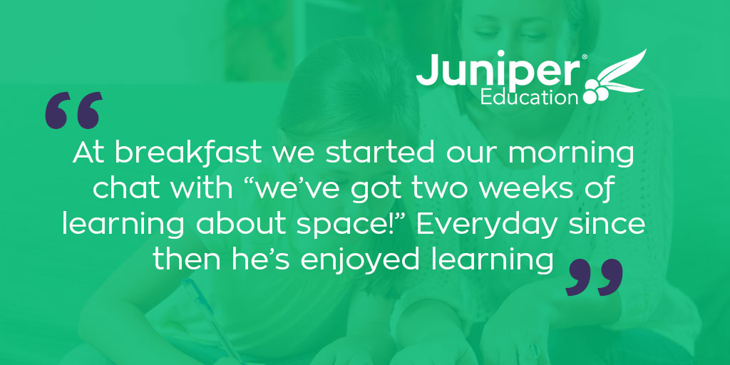 JuniperEd's tweet photo. We're so pleased that children, parents and teachers are enjoying our Home Learning Packs! View our free resources to support children's learning here https://t.co/nsRxqM9ZHZ #homeschooling #parentinginapandemic #teachingfromadistance https://t.co/drGzJHSRUr