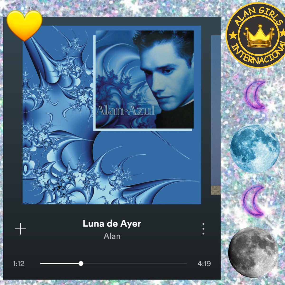 NatyIbarra89's tweet photo. Azu es simplemente una maravilla cada cancion es diferente, única y conforman un álbum perfecto a @ALANMAGNETO @alangirlsfc #AlanAzul https://t.co/IkruDLdMVo