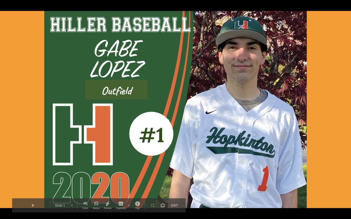 Senior Spotlight: Gabe Lopez
The senior outfielder is the type of player that embodies a successful program.  Thank you Gabe.  Your hard work and continuous improvement are much appreciated.  Merrimack is lucky to have you
