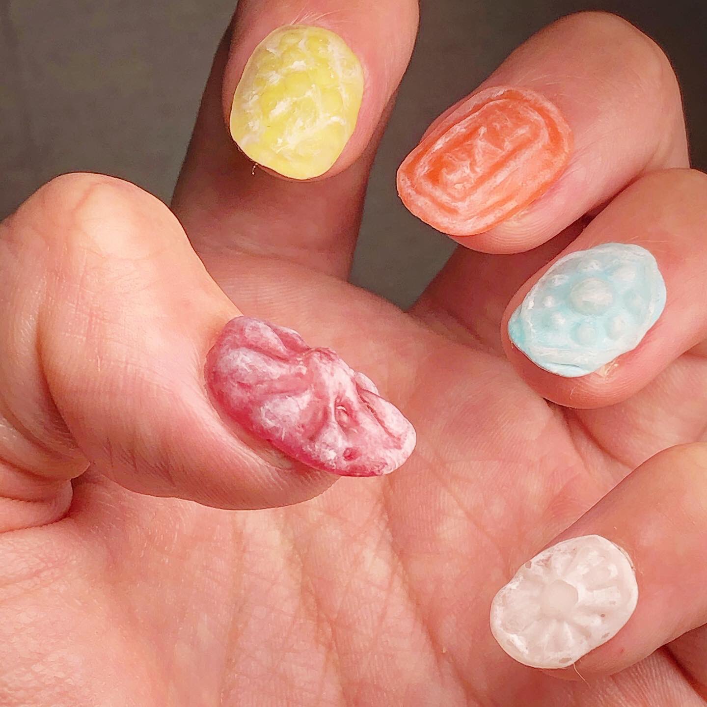 飴屋 纏 ネイルリング作家 3 日 コスケットvol 4 C 02 おあそび半分 レトロな気分 スプッロド式マクサ サクマ式ドロップス ネイルチップにしたよ 飴屋ネイル 東京飴屋爪粧 T Co Pmdpk4ksuu T Co 1g6d7lohjt Twitter