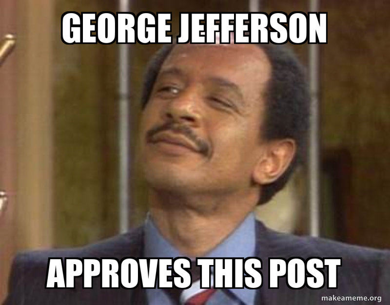 Twitter 上的Super 70s Sports:"Today in 1979, George Jefferson offends every single person he comes in contact with yet miraculously wins back all their affection by day's end. https://t.co/d7lhCzcVs1" / Twitter