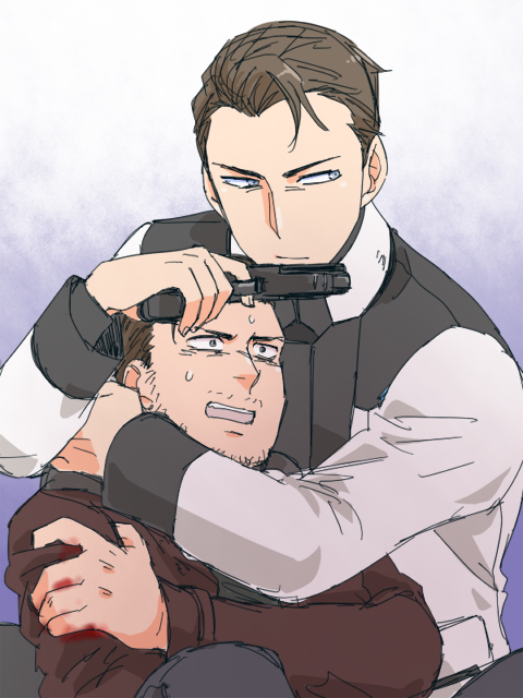 2周年おめでとうございます!!過去画ですみません!
ハンコナと9ギャが大好きだ~~~!!!
#dbh_2ndanniv
