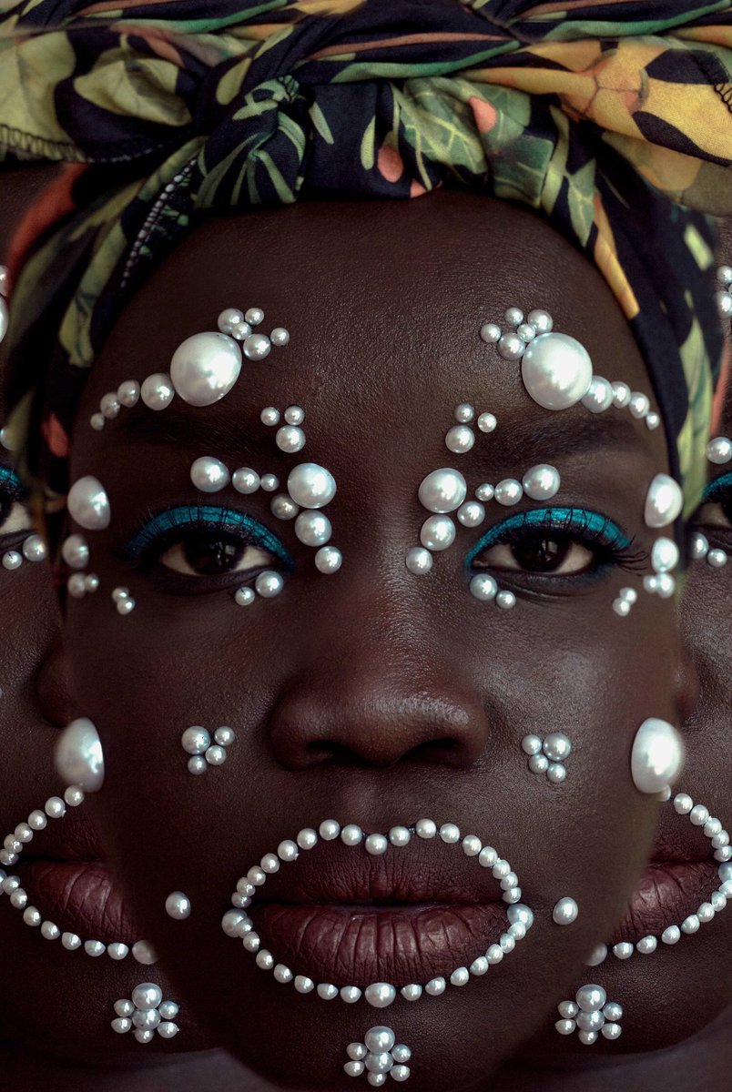 Self portraits from South Sudanese photographer Atem Atong.