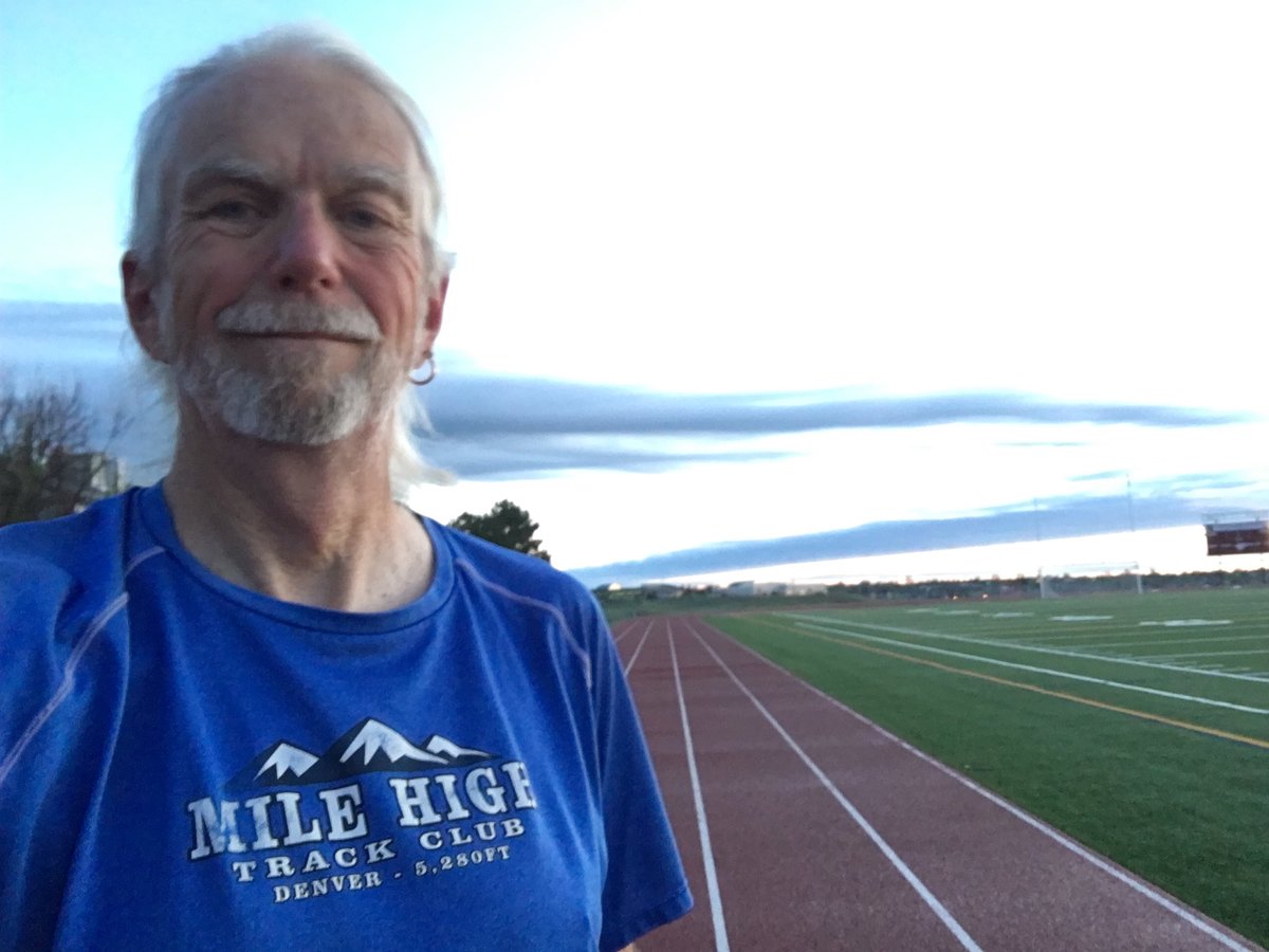 Petersummerwolf's tweet image. ⁦Chatfield HS Track Virtual Bolder Boulder 10k this morning. 49:43 ⁦@bolderboulder⁩  #virtuAll10k
