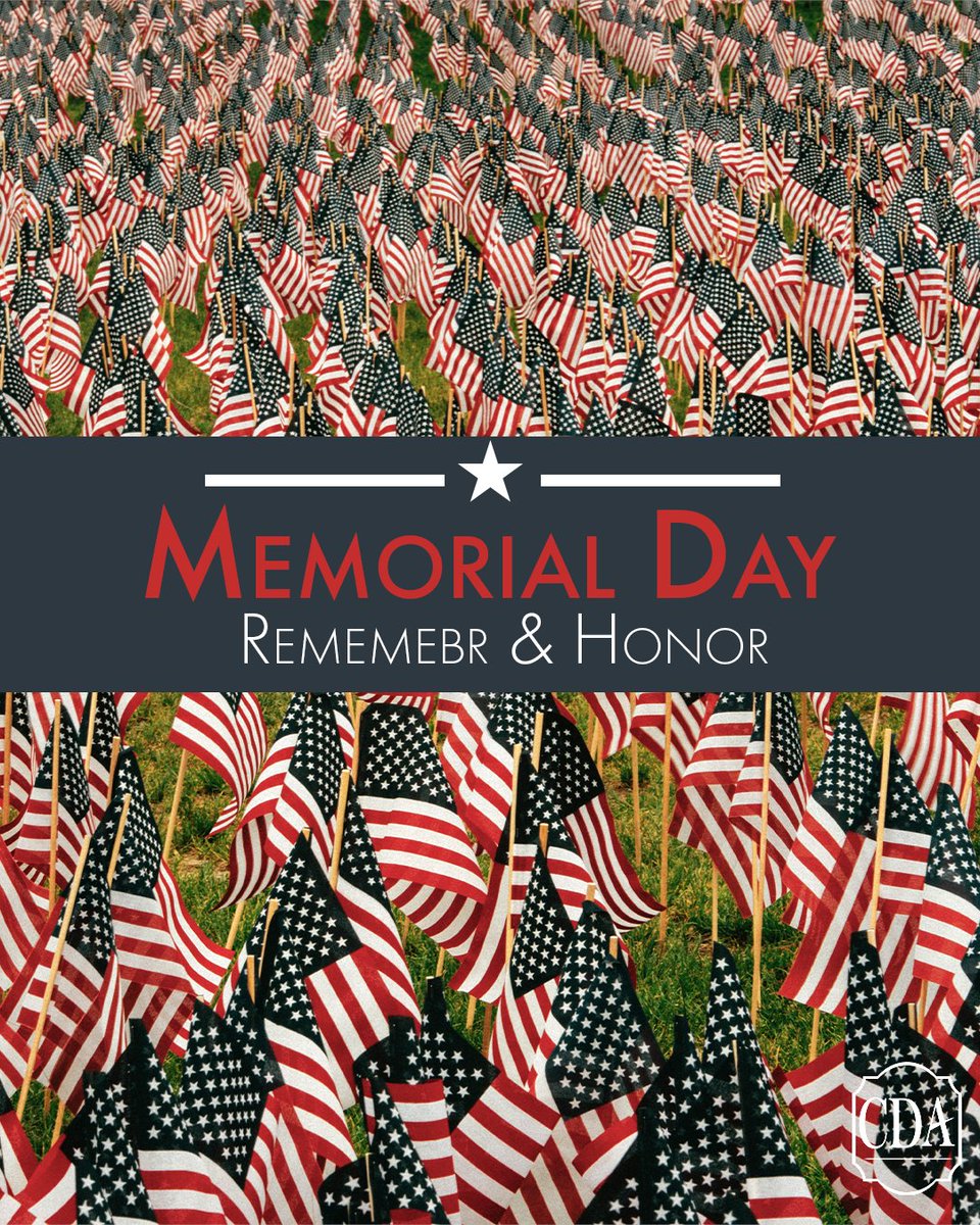 MichaelJLandryD's tweet photo. Memorial Day was established as a Federal Holiday in 1968, but the ceremonies that it originated from go as far back as immediately after the civil war. This Memorial Day don't forget to take a moment to remember those who have fallen in service to this country. https://t.co/wMg57T3CL0
