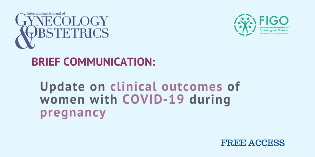 IJGOLive's tweet photo. Pregnant women are uniquely susceptible to severe illnesses caused by viral infection, possibly due to the shift from cellular to humoral immunity during pregnancy and the puerperium: https://t.co/wghBTszhz4
#COVID19 https://t.co/6OcslsggHF