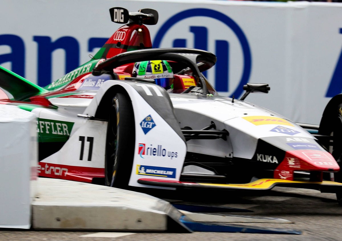 Audi Formula E Driver Disqualified For Using A Professional Esports Ringer -  autospies.com/news/Audi-Form…  #audi, #esports, #ringer, #danielABT, #cheat, #berlinGP