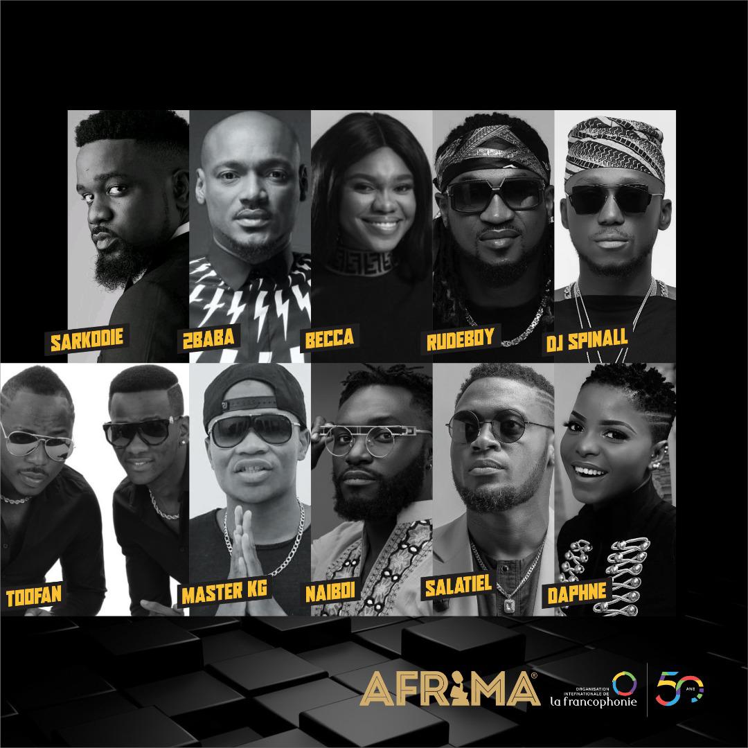 afrimaofficial's tweet photo. The #strongertogether💪 solidarity concert goes LIVE with full vibes in a moment... Which of the #Africanmusic icons on the line up drives the vibe for you?

It's #AFRIMAAUday2020

#StrongerThanCOVID19 #AfricaDay2020 #Africaday
#AFRIMAWARDS #afrima #7thAFRIMA #AFRIMA2020 https://t.co/DE40Y4cgI1