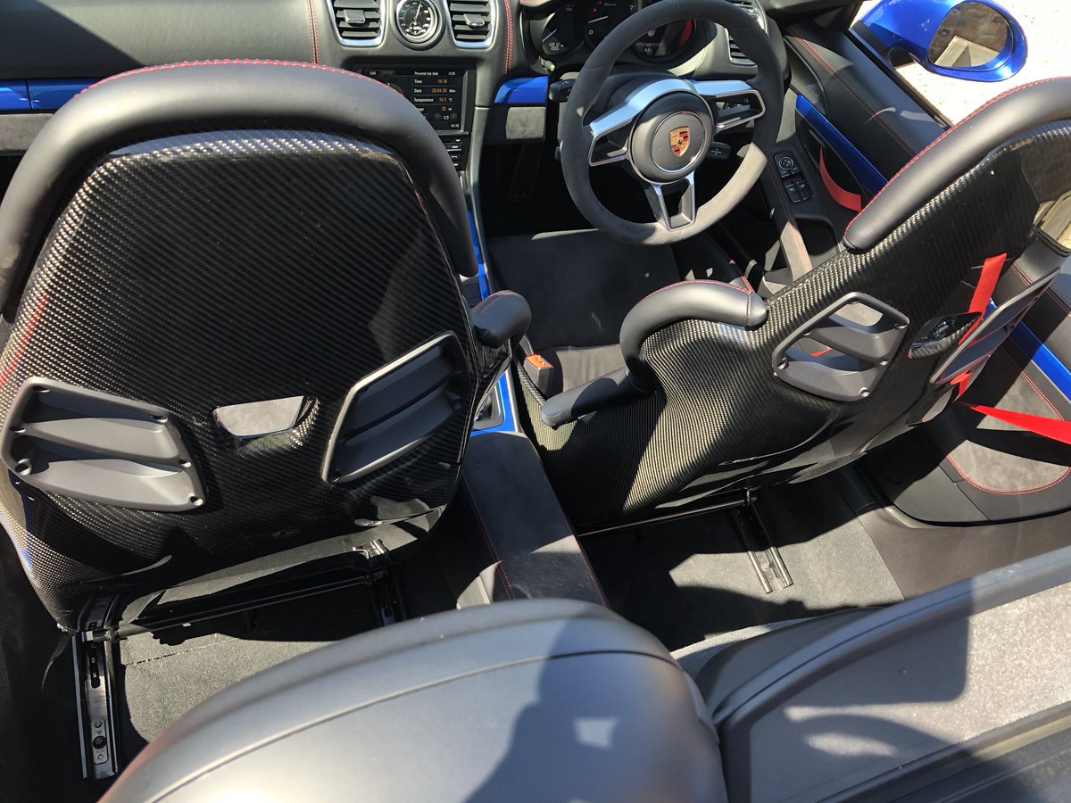 kugakre's tweet image. @BoxsterRegister 1st drive out in the Sapphire Blue 981 Spyder since lockdown